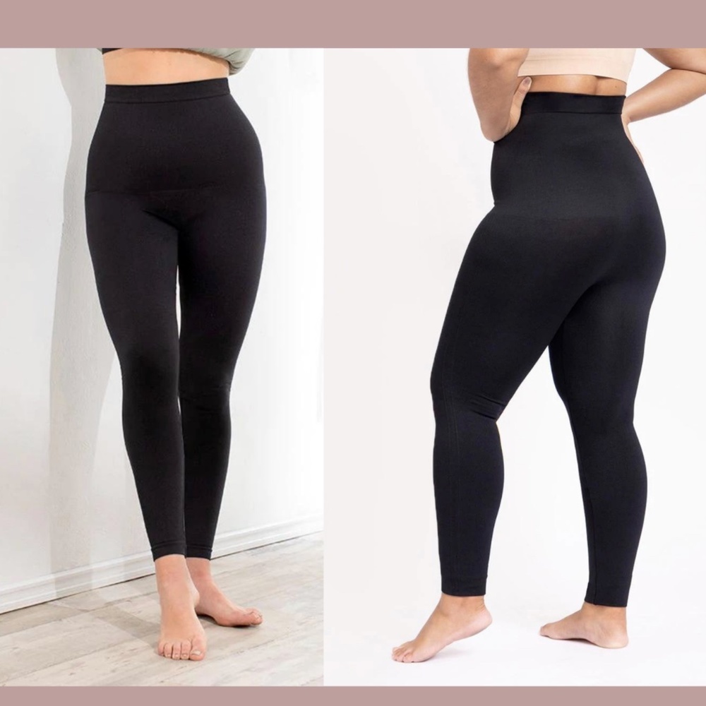 NWT Shapermint Empetua [ XXL ]‎ High Waisted Shaping Leggings Black